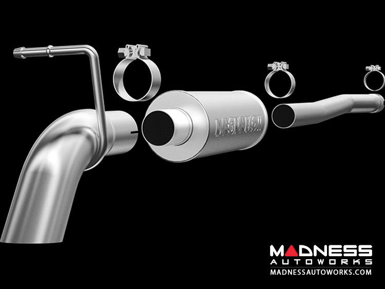 Jeep Wrangler 3.6 Performance Exhaust by Magnaflow - Cat Back Exhaust